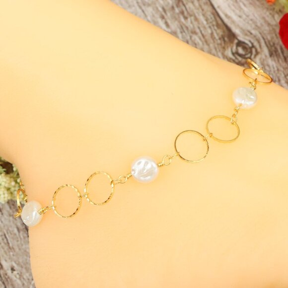 Dainty Anklet for Women – Elegant Everyday Jewelry & Perfect Gift | MLCRC1133 - Picture 1 of 10